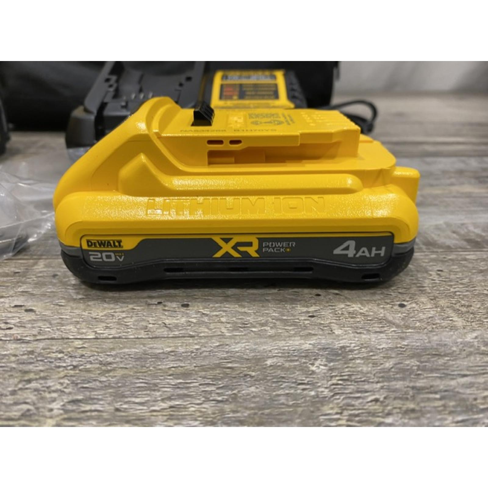 AS-IS DEWALT 20V MAX XR Lithium-Ion Brushless Cordless 3-Speed High Torque 1/4 in. Impact Driver Kit