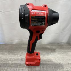 AS-IS Milwaukee 18V Lithium-Ion 570 MPH Brushless Cordless Precision Blower with Variable Speed Trigger and Trigger Lock