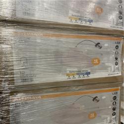 DALL AS LOCATION - LEDVANCE Integrated LED 6 in. Retro Fit Selectable Color 675 Lumen Dimmable Recessed Light White  Wet Rated (12-Pack) PALLET- (66 CASES)