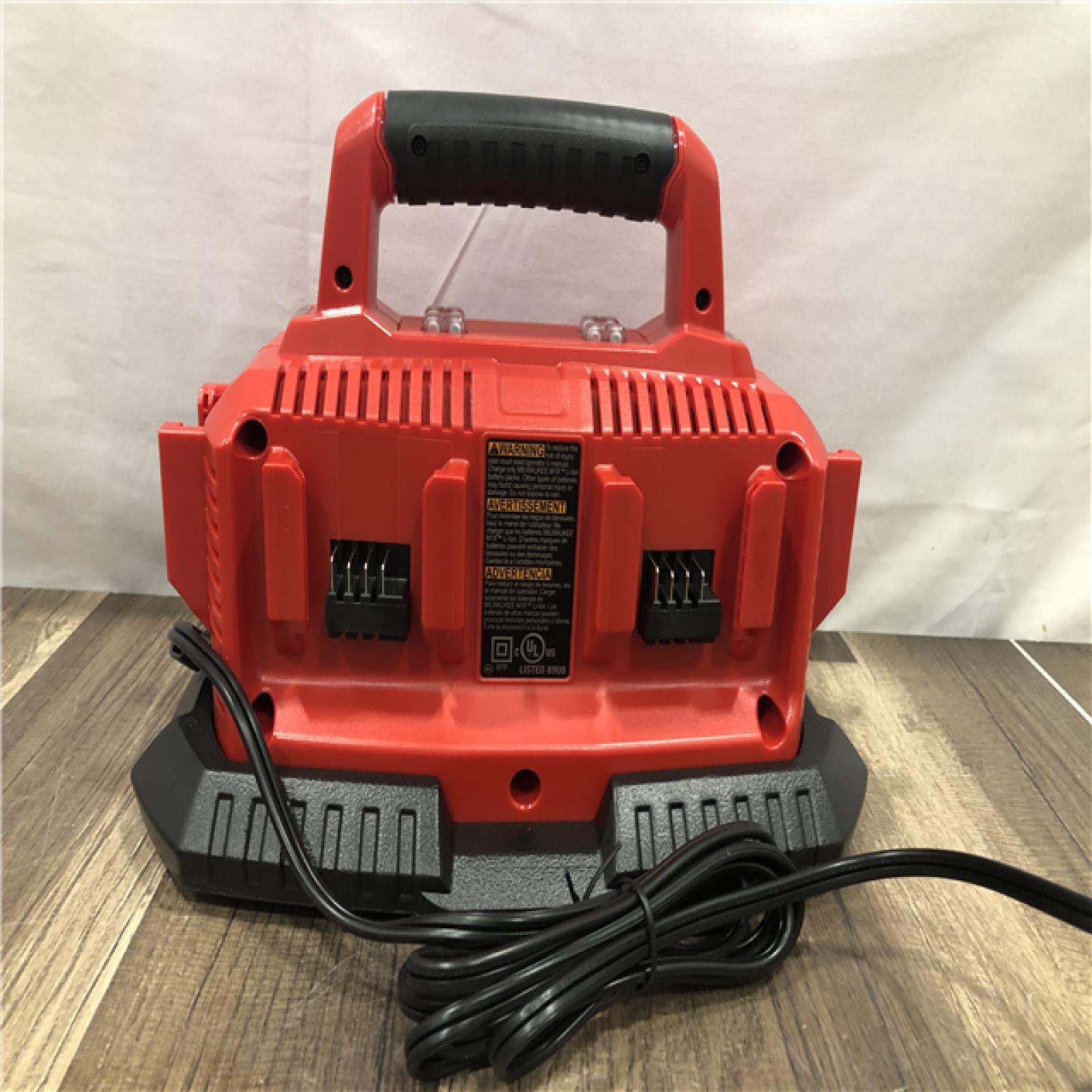 AS-IS Milwaukee M18 18-Volt Lithium-Ion 6-Port Sequential Battery Charger