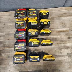 HOUSTON LOCATION - AS-IS DEWALT BATTERY PACK QTY - 15