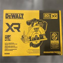 NEW! - DEWALT 20V MAX Cordless Brushless 6-1/2 in. Sidewinder Style Circular Saw (Tool Only)