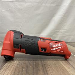 AS-IS Milwaukee M12 FUEL 12V Lithium-Ion Cordless Oscillating Multi-Tool Kit with 4.0 Ah Battery