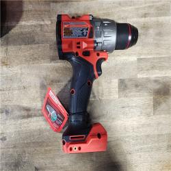 HOUSTON LOCATION - AS-IS Milwaukee 2904-22 Hammer Drill Driver Kit with Batteries  Charger & Tool Case  Red