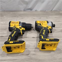 AS-IS Dewalt DCK225D2 20V MAX ATOMIC Compact Cordless Drill Driver and Impact Driver Combo Kit