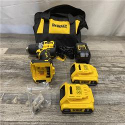 AS-IS DEWALT 20V MAX Lithium-Ion Cordless Brushless 1/2 in. Drill Driver Kit