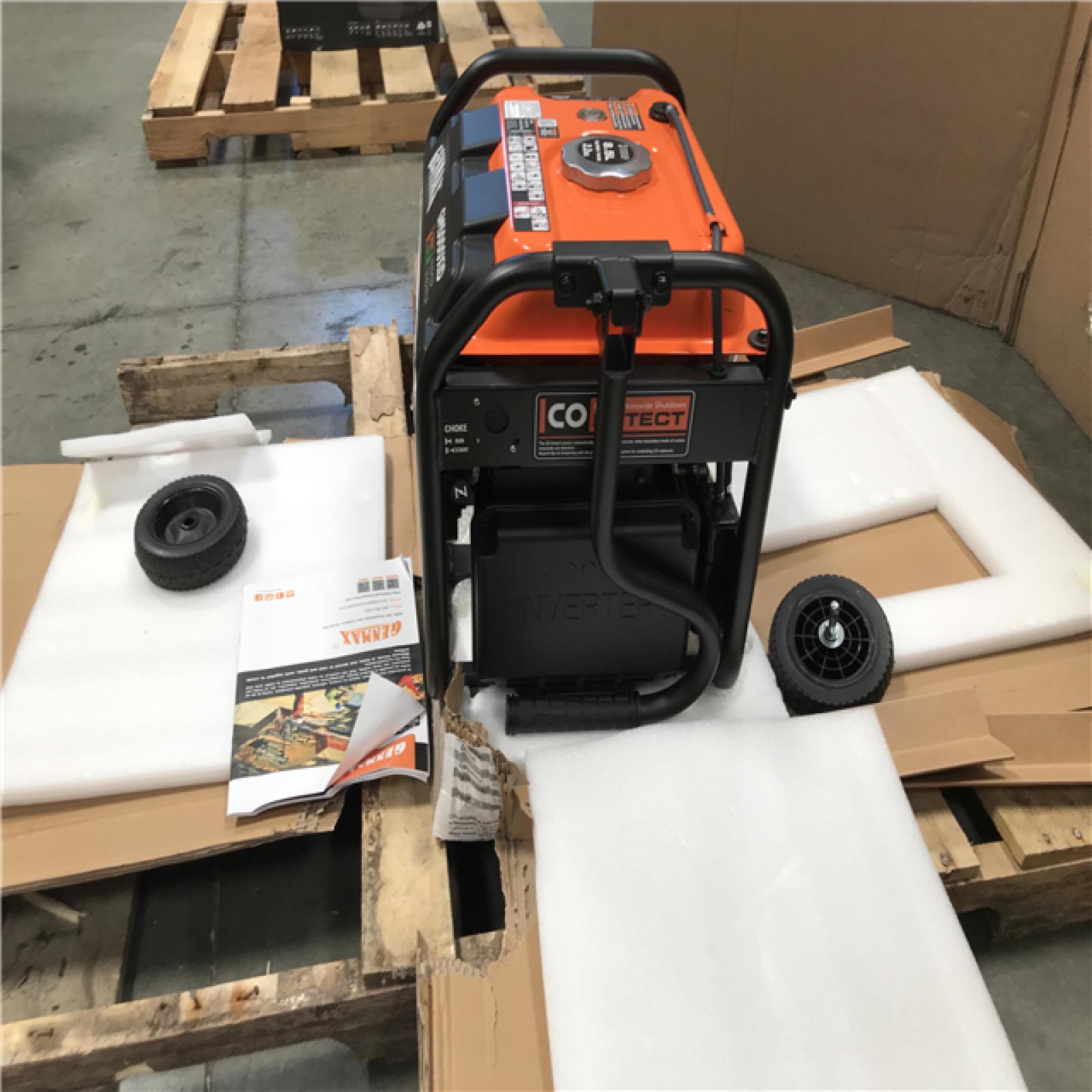 CALIFORNIA AS-IS GENMAX DUALFUEL INVERTER GENERATOR GM5000XiD