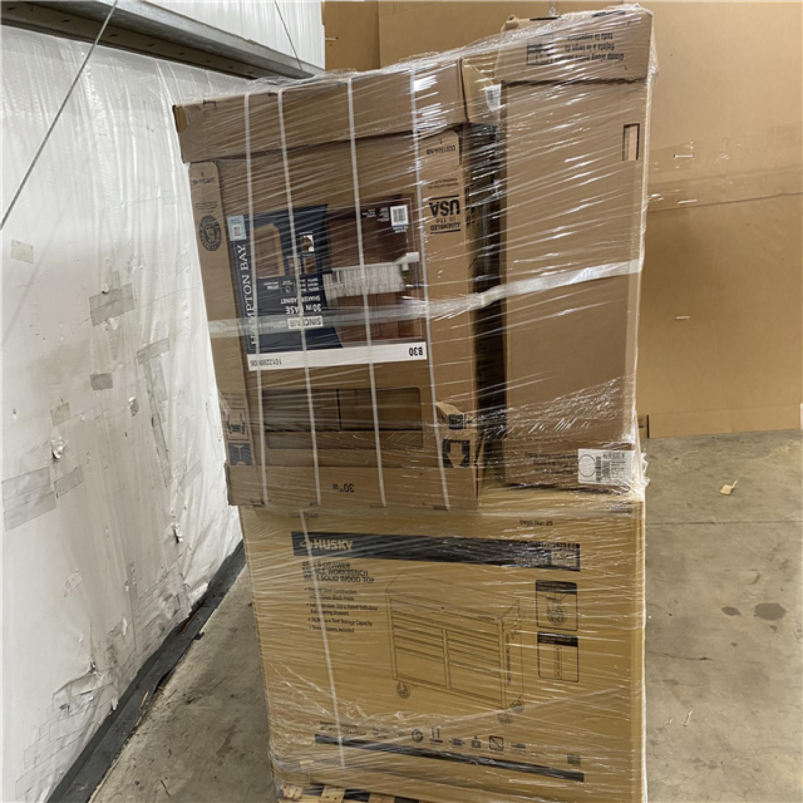 Houston Location AS IS - Home Improvement Pallet