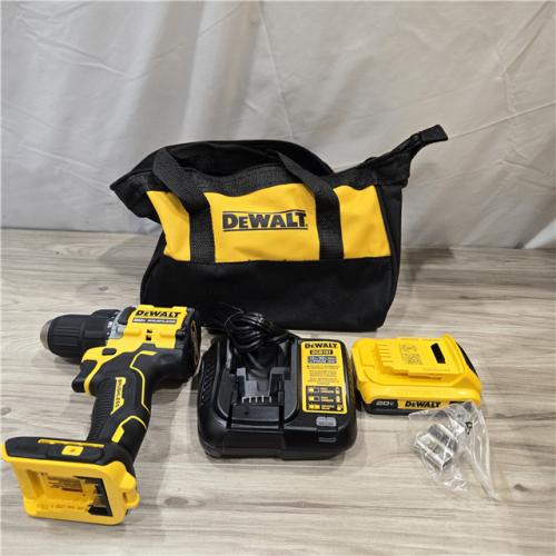 AS-IS DEWALT ATOMIC COMPACT SERIES 20V MAX* Cordless 1/2 Drill/Driver Kit