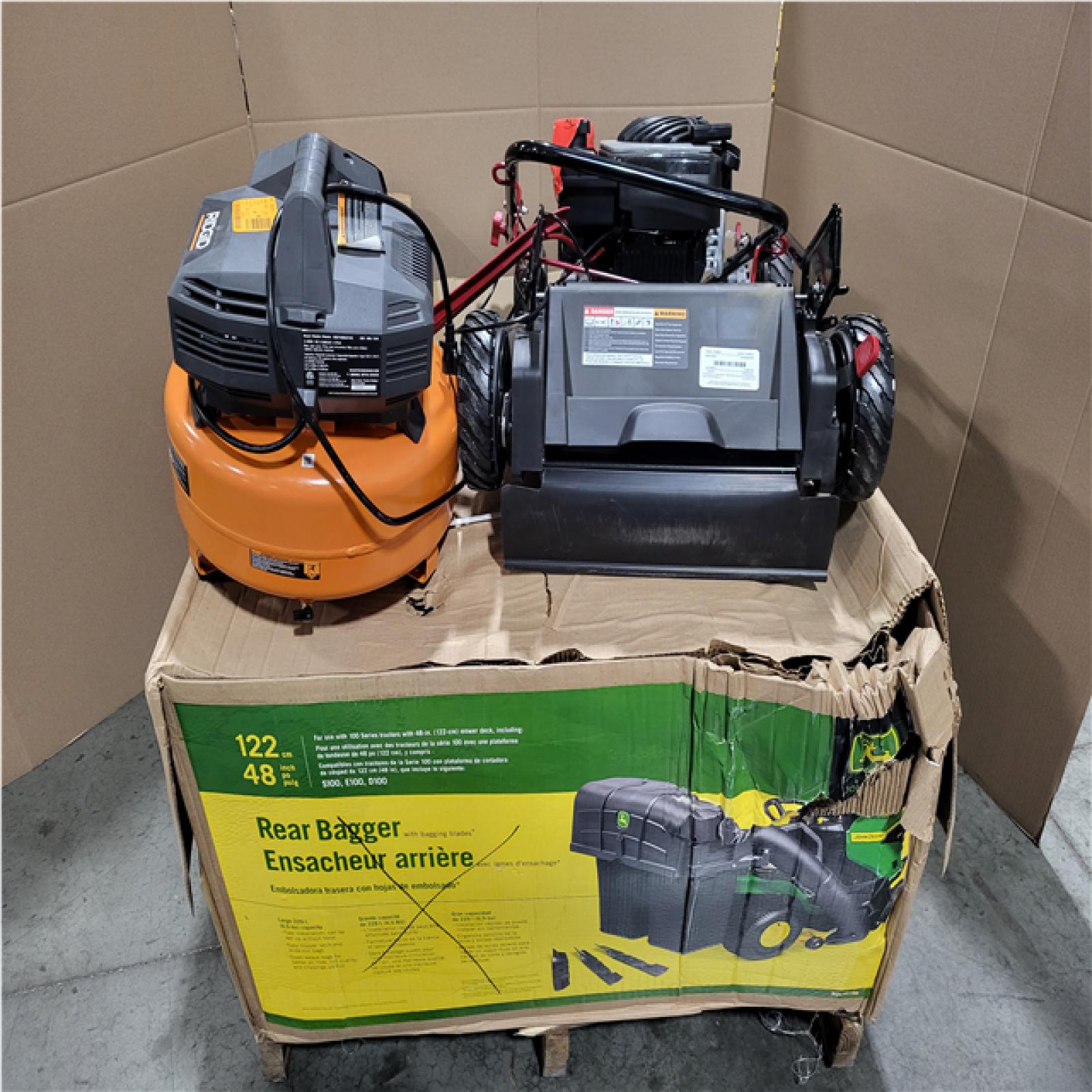 CALIFORNIA AS-IS OUTDOOR POWER EQUIPMENT