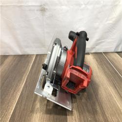 AS-IS Milwaukee 18V Lithium-Ion Cordless 6-1/2 in. Circular Saw (Tool-Only)