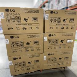 DALLAS LOCATION- NEW!- LG 11 800 BTU 115-Volt Through-the-Wall Air Conditioner Unit PALLET (12 UNITS)