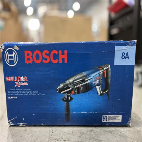 NEW! - Bosch Bulldog Xtreme 8 Amp 1 in. Corded Variable Speed SDS-Plus Concrete/Masonry Rotary Hammer Drill with Carrying Case