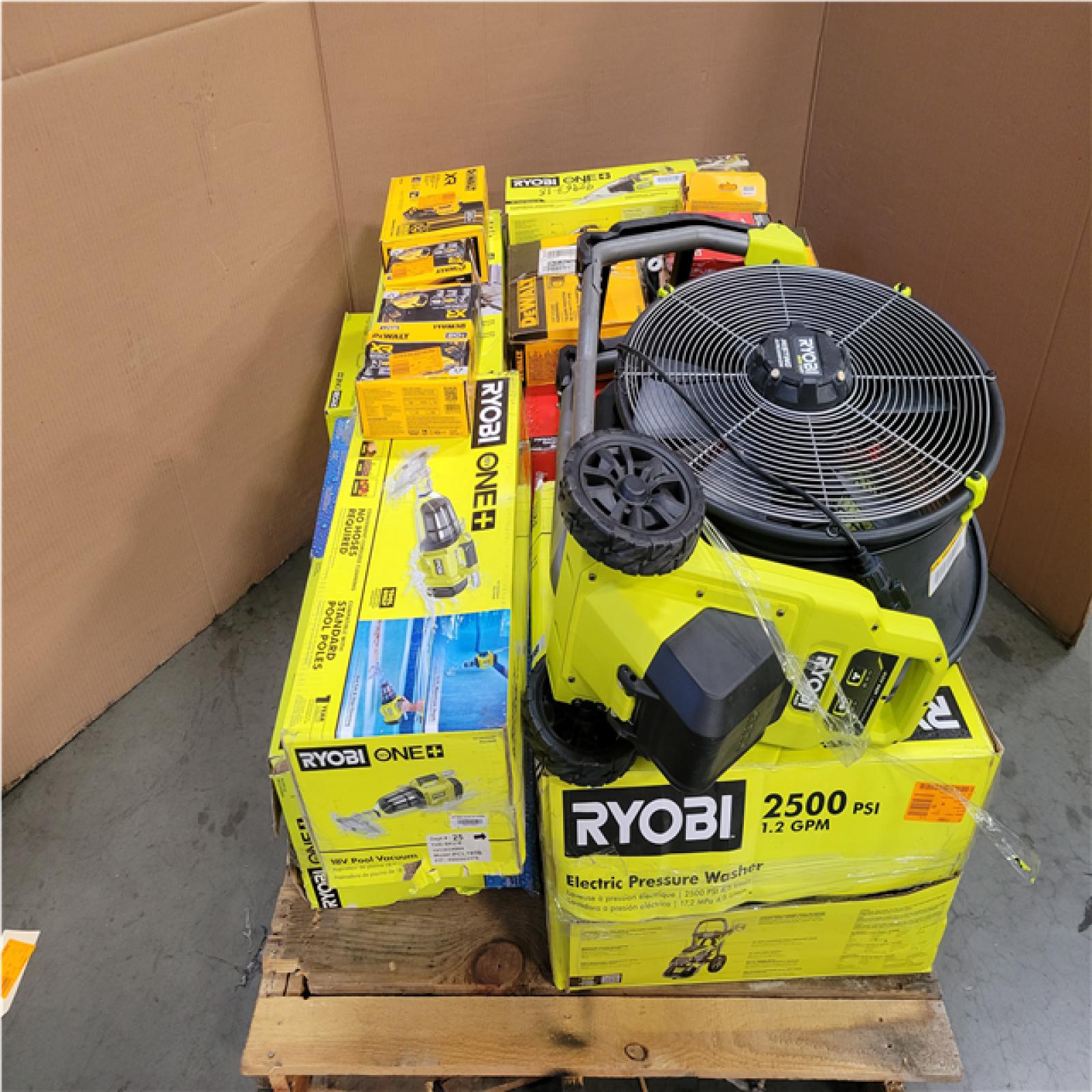 CALIFORNIA AS-IS TOOL PALLET