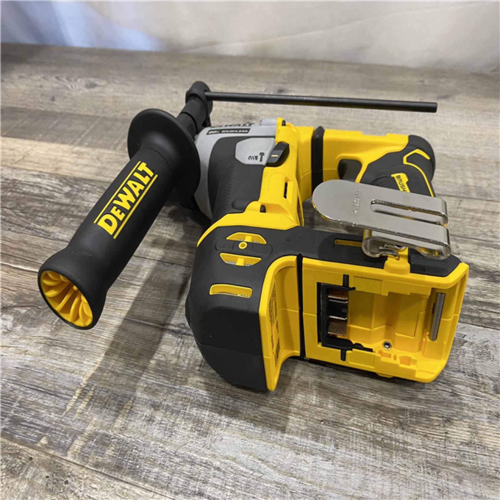 AS-IS DEWALT ATOMIC 20V MAX Cordless Brushless Ultra-Compact 5/8 in. SDS Plus Hammer Drill (Tool Only)