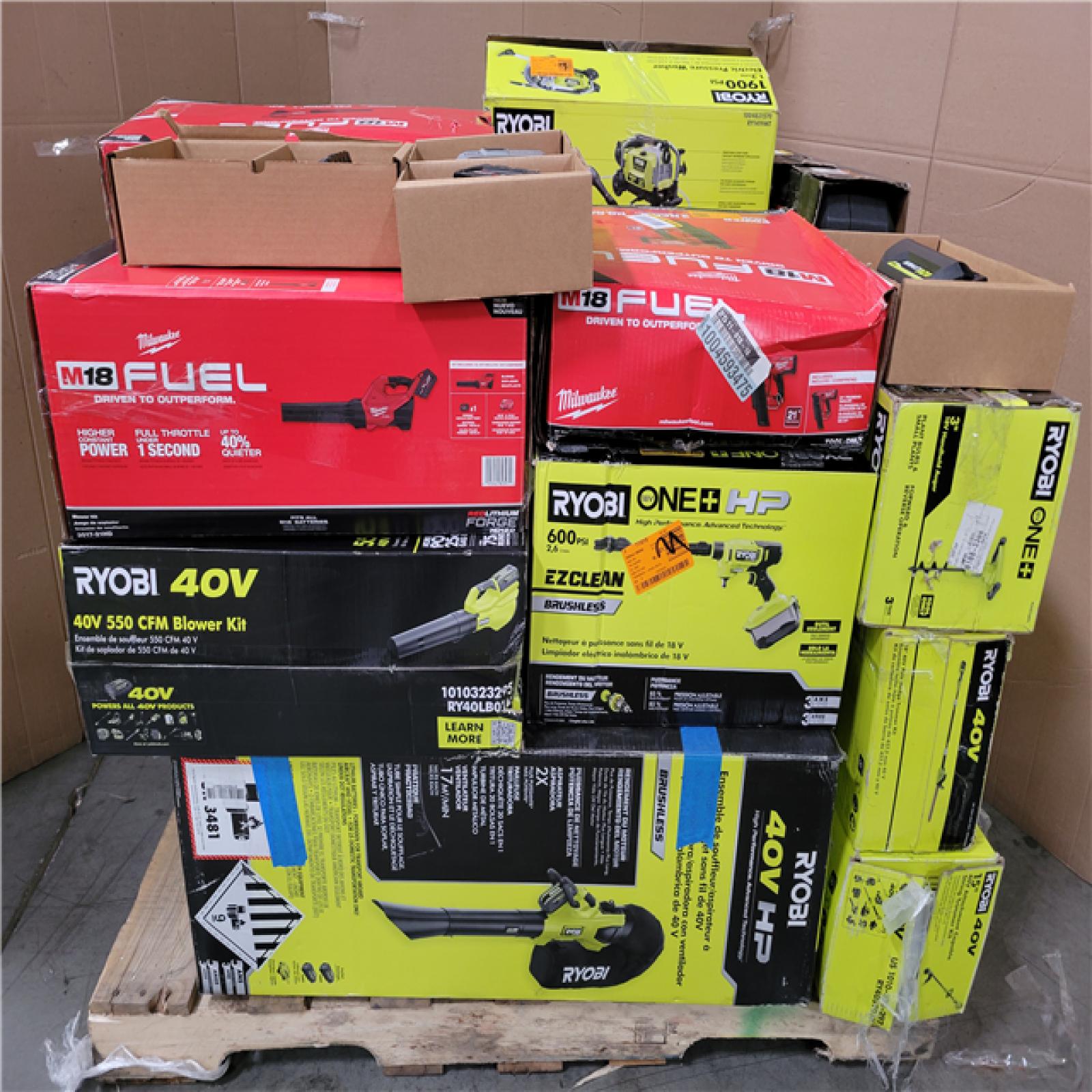 CALIFORNIA AS-IS TOOL PALLET