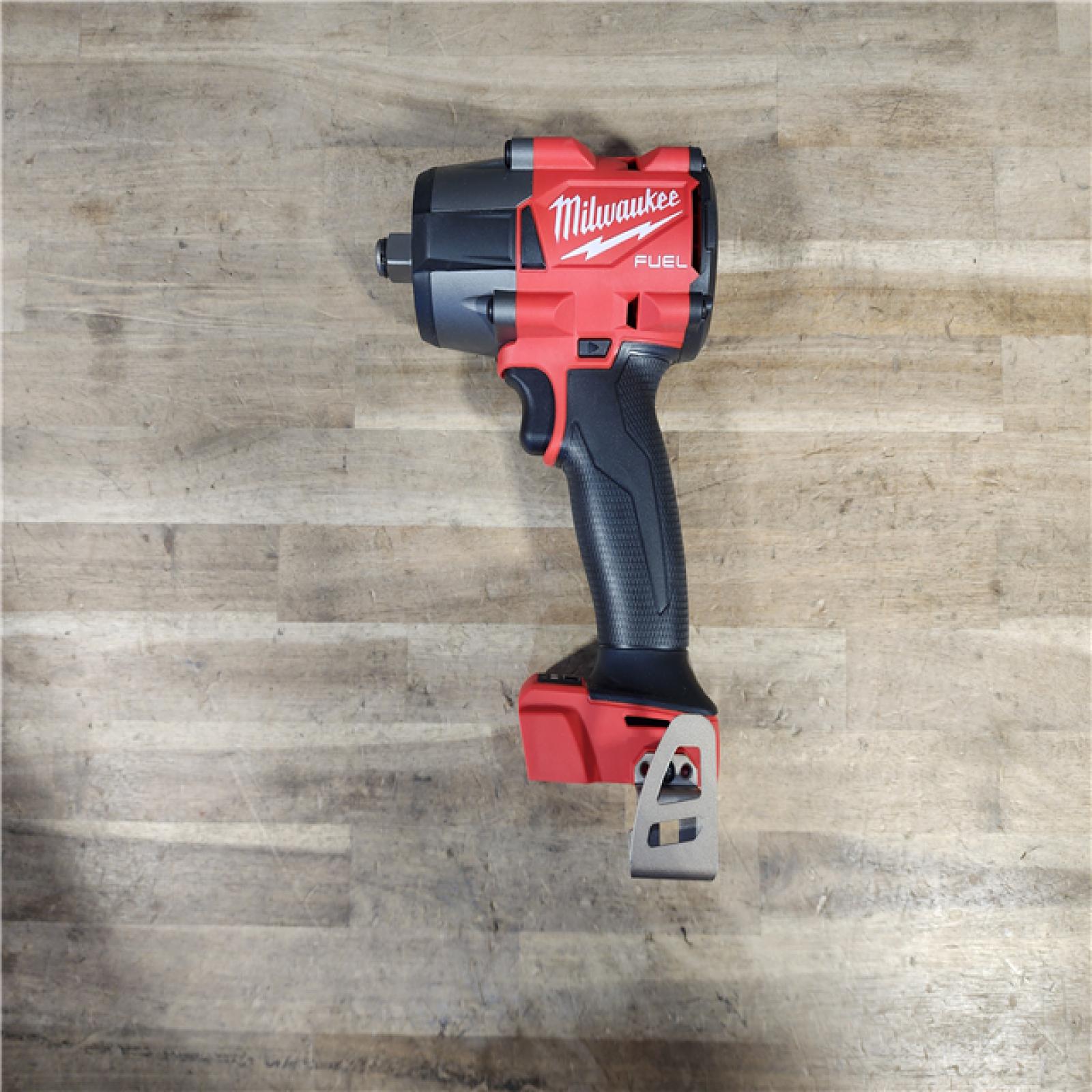 HOUSTON LOCATION - AS-IS (APPEARS LIKE NEW) Milwaukee M18 18V Fuel 1/2 Mid-Torque Impact Wrench Cordless Lithium-Ion Brushless with Friction Ring 2962-20