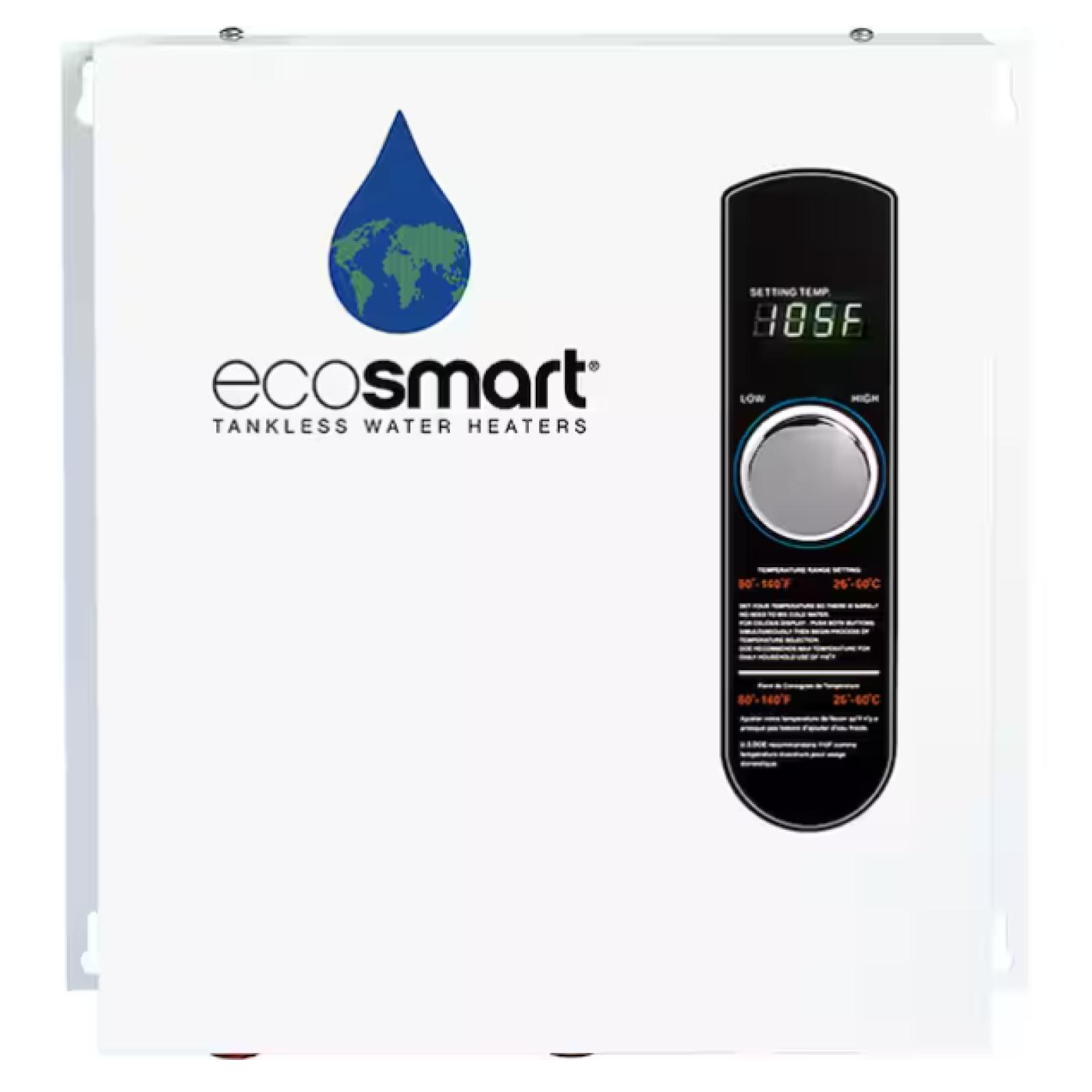 DALLAS LOCATION- NEW! EcoSmart ECO 27 Tankless Electric Water Heater