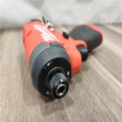 AS-IS- Milwaukee M12 FUEL 12 V 1/4 in. Cordless Brushless Impact Driver (TOOL ONLY)