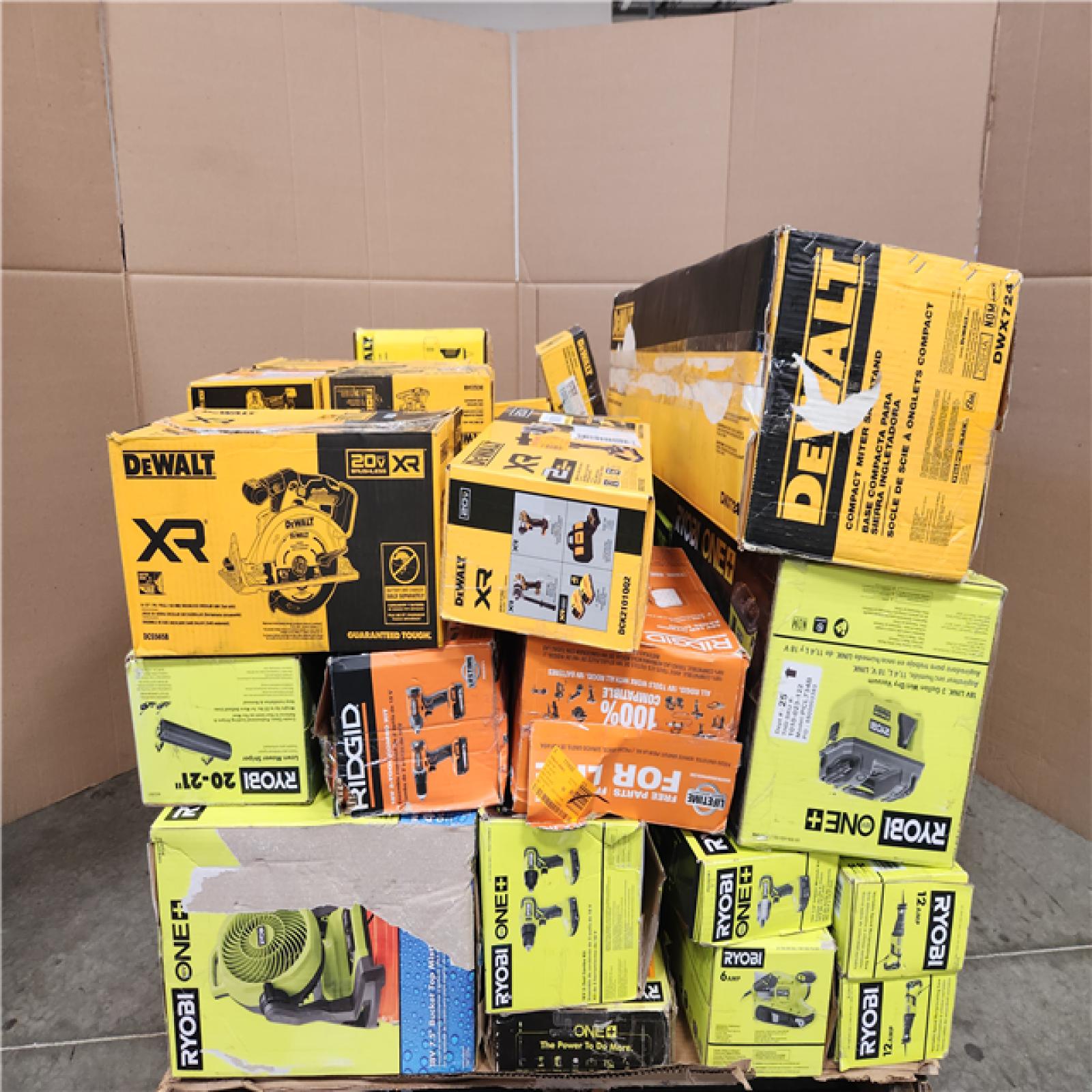 CALIFORNIA AS-IS TOOL PALLET