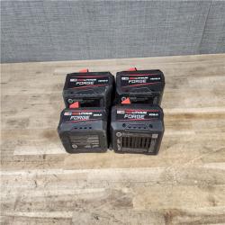 HOUSTON LOCATION - AS-IS MILWAUKEE FORGE BATTERY PACK QTY - 4