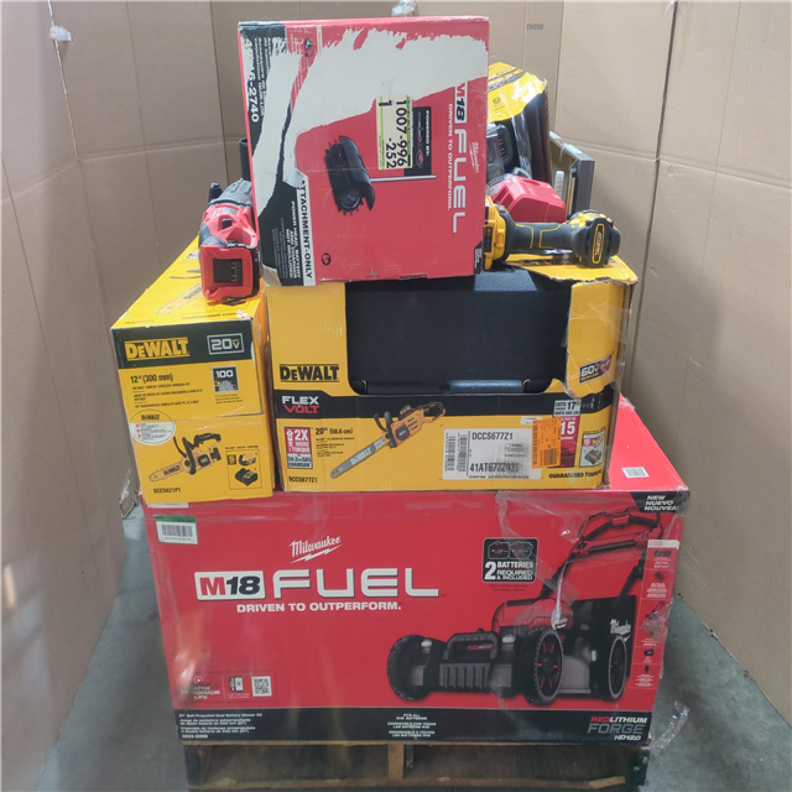 CALIFORNIA AS-IS TOOL PALLET