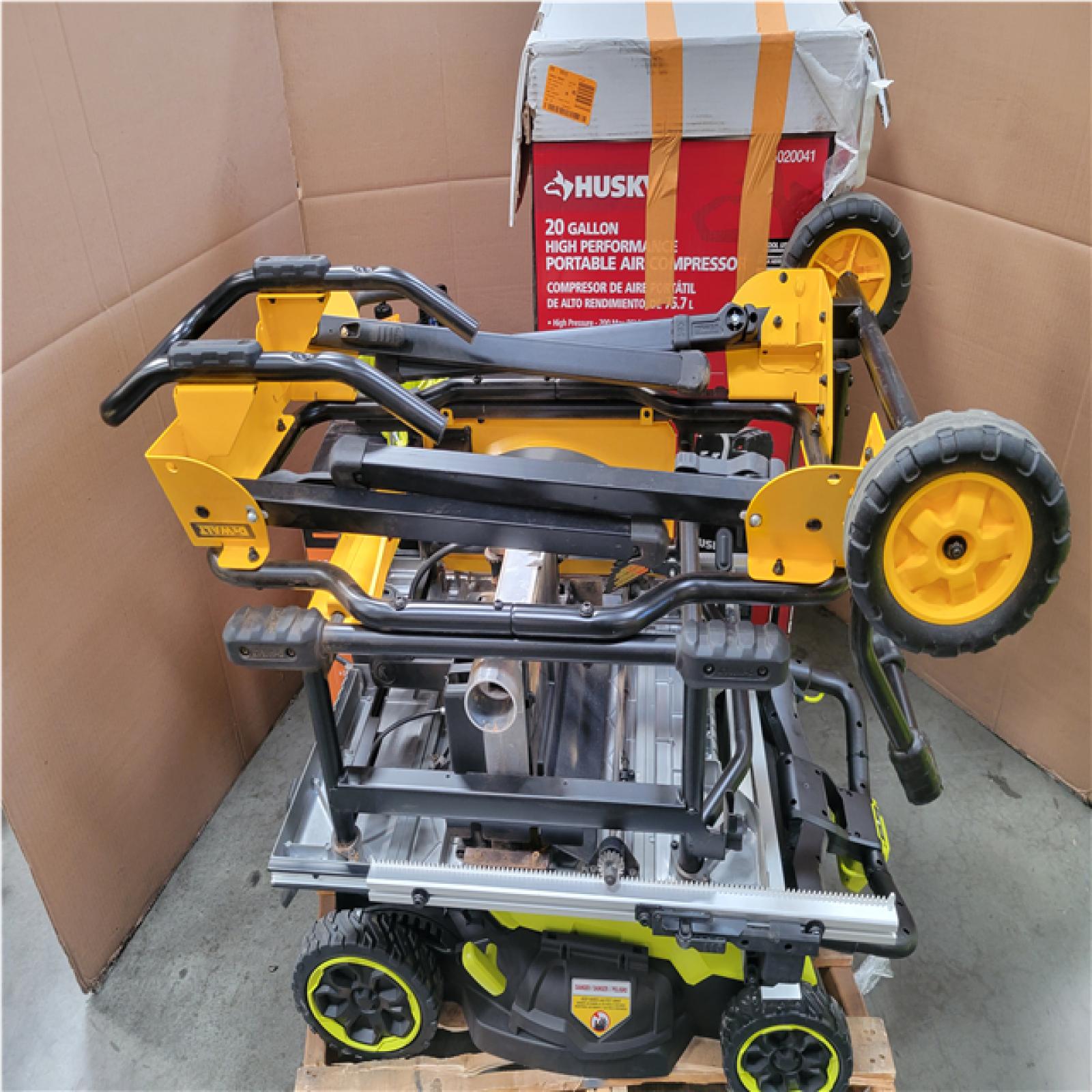 CALIFORNIA AS-IS OUTDOOR POWER EQUIPMENT