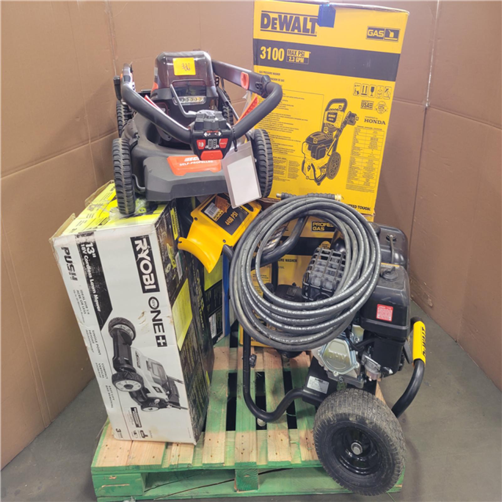 CALIFORNIA AS-IS OUTDOOR POWER EQUIPMENT