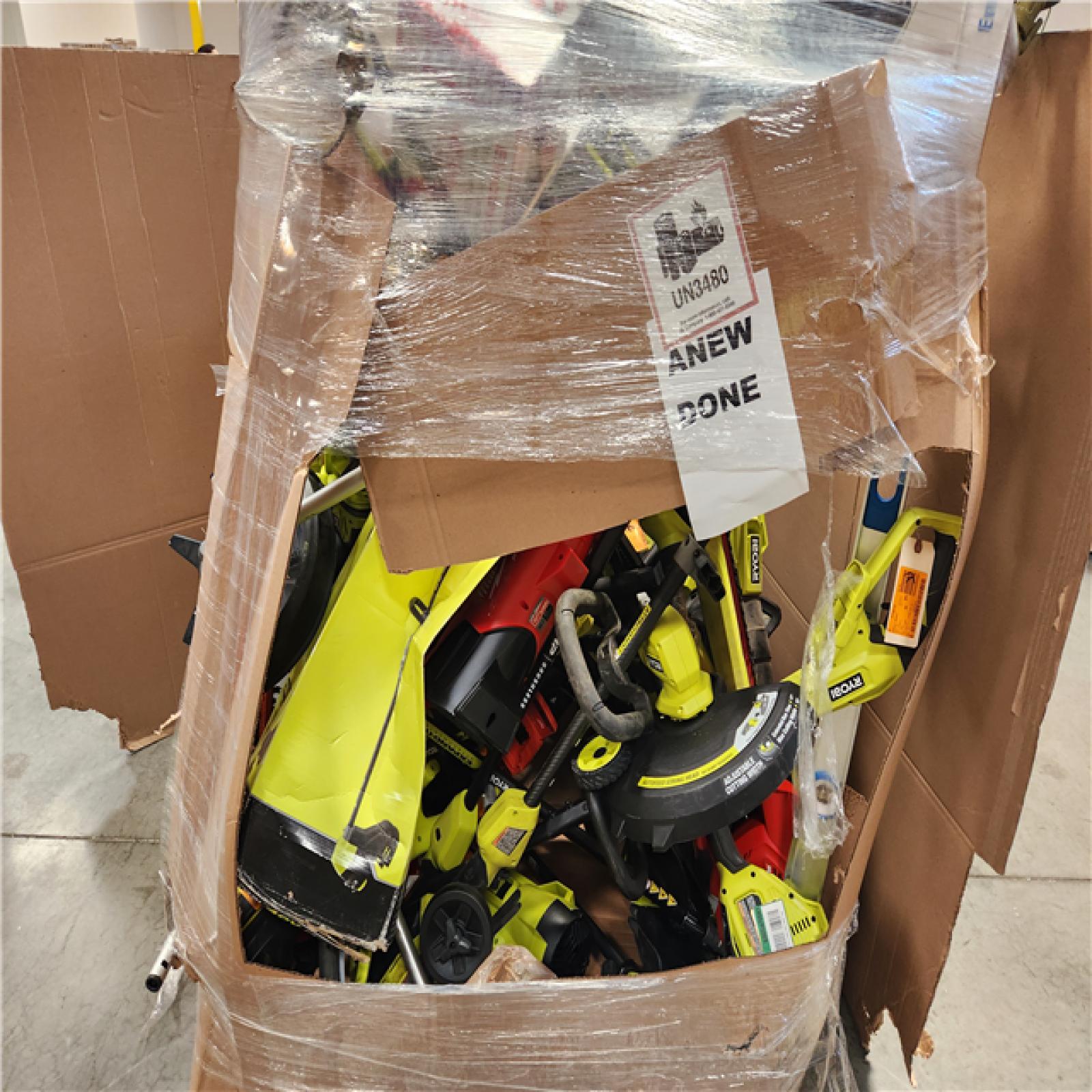 CALIFORNIA AS-IS TOOL PALLET
