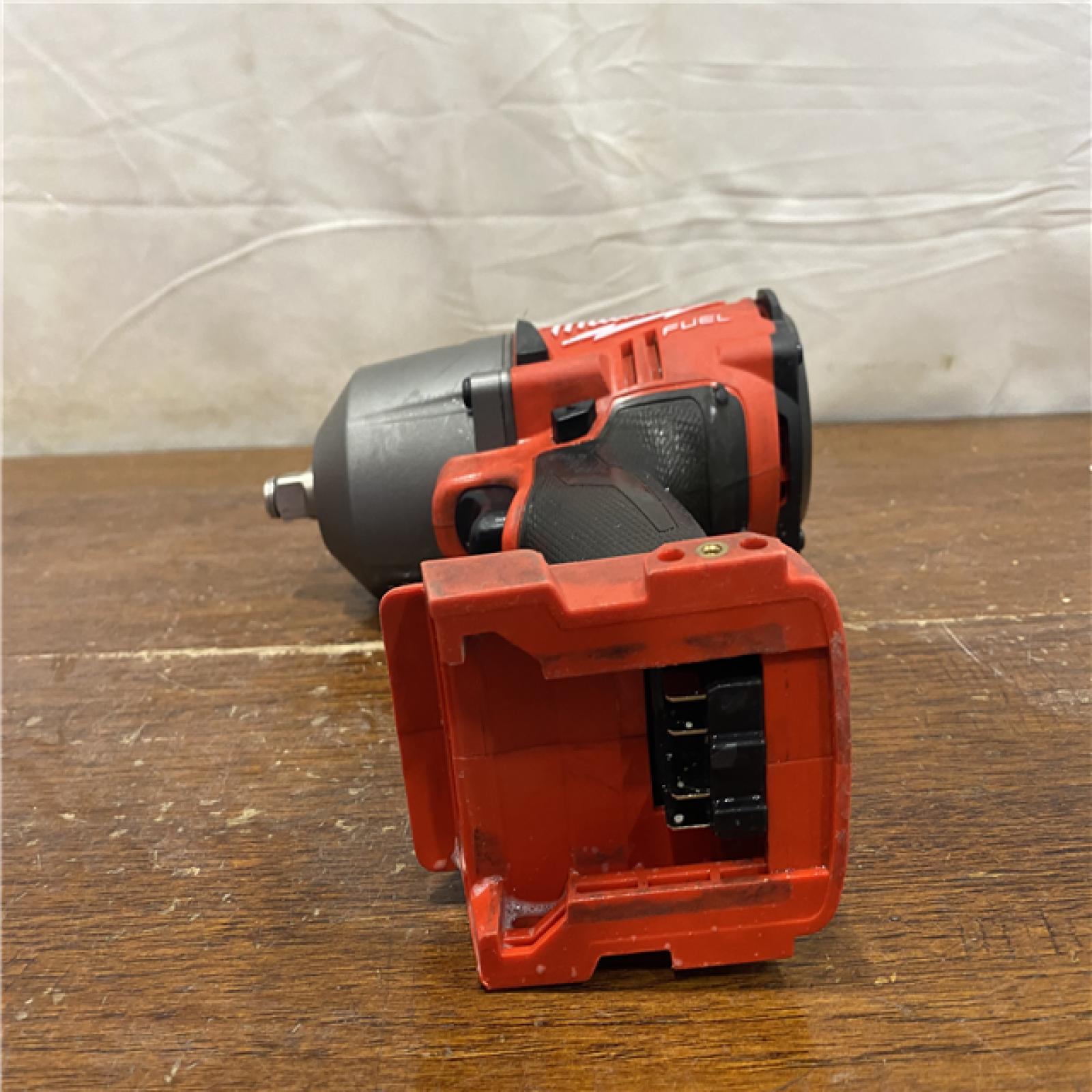 AS-IS Milwaukee M18 FUEL 18V Lithium-Ion Brushless Cordless 1/2 in. Impact Wrench with Friction Ring (Tool-Only)