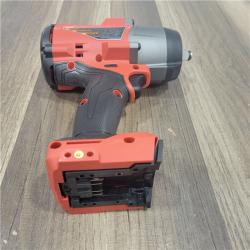 AS-IS  Milwaukee M18 FUEL 18V Lithium-Ion Brushless Cordless 1/2 in. Impact Wrench with Friction Ring (Tool-Only)
