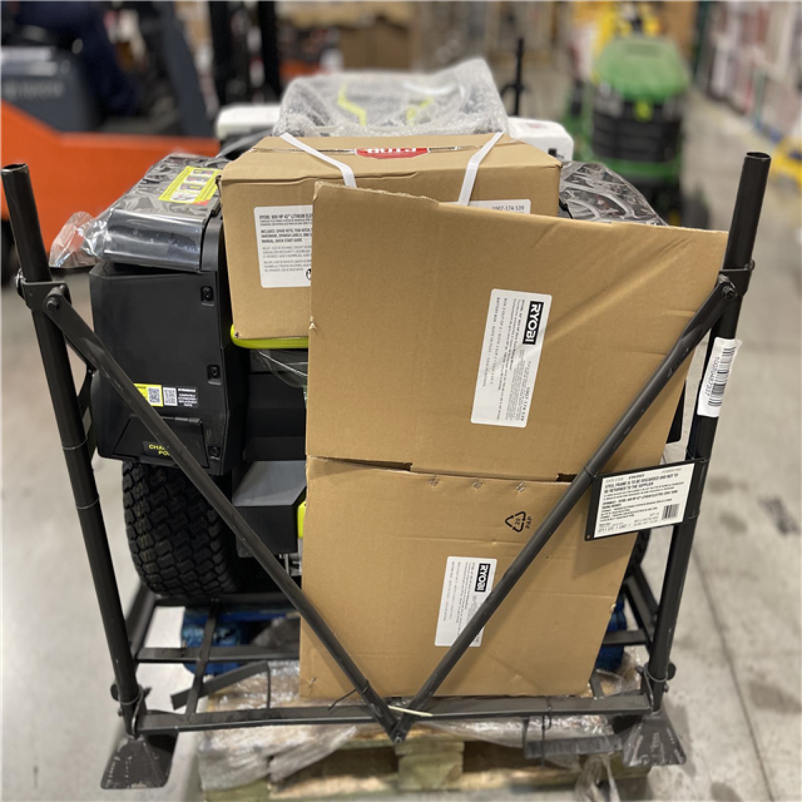 DALLAS LOCATION NEW! -  RYOBI 80V HP Brushless 30 in. Battery Electric Cordless Zero Turn Riding Mower with (2) 80V 10 Ah Batteries and Charger