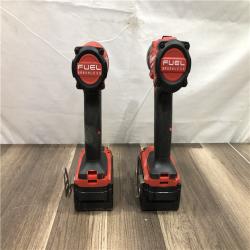 AS-IS Milwaukee FUEL 18V Lithium-Ion Brushless Cordless Hammer Drill and Impact Driver Combo Kit