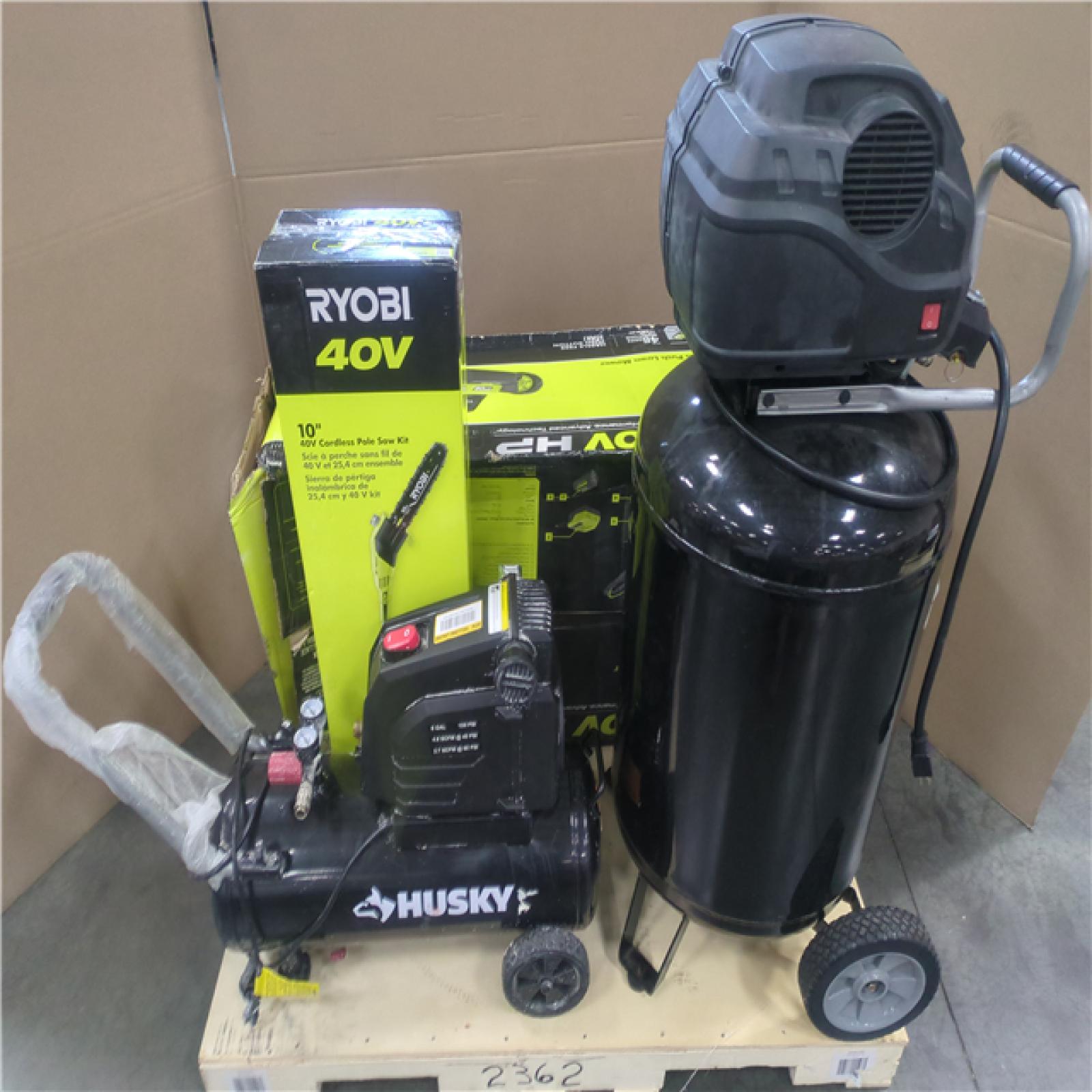 CALIFORNIA AS-IS OUTDOOR POWER EQUIPMENT