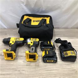 AS-IS DeWALT 20V MAX Cordless Drill Driver/Impact Driver Combo Kit