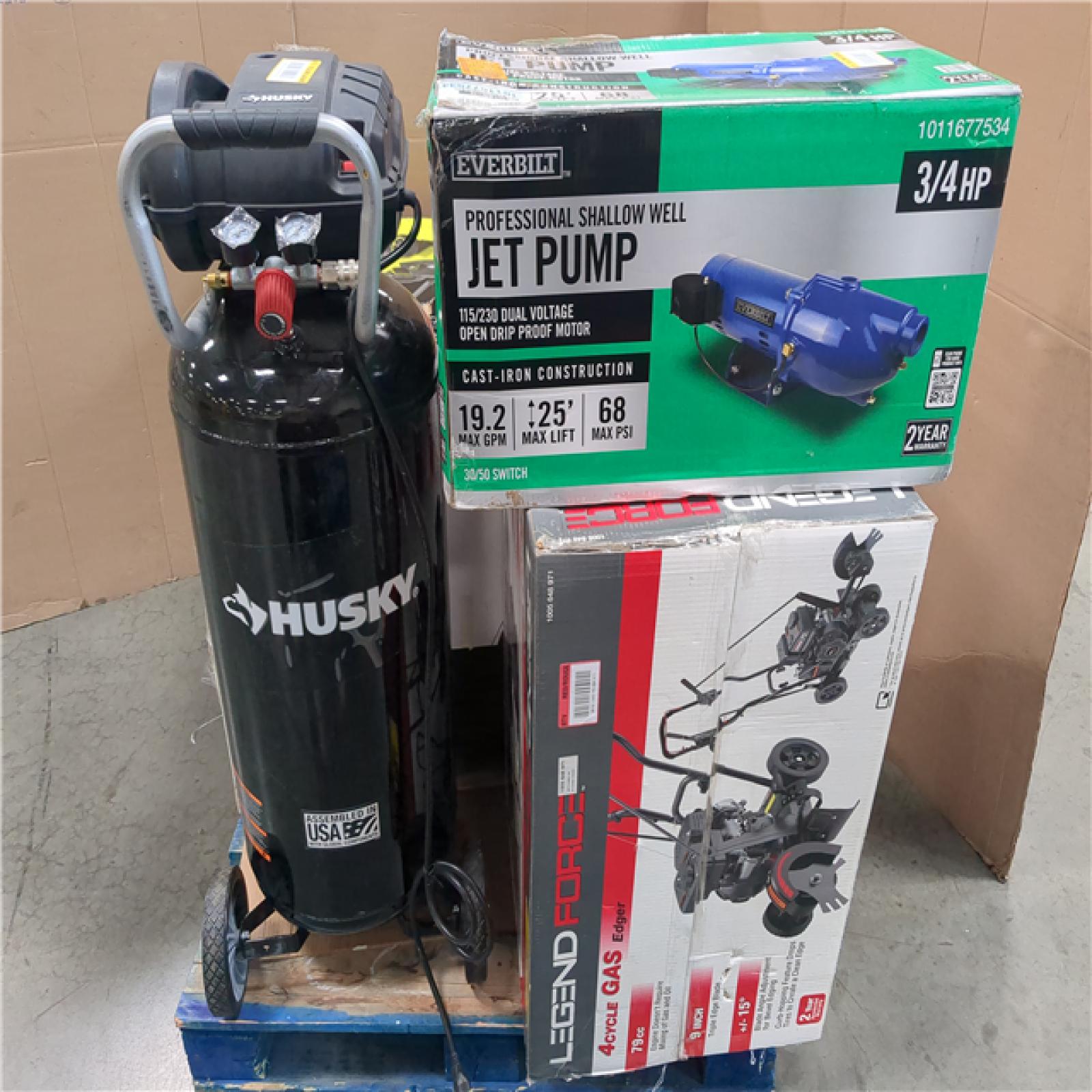 CALIFORNIA AS-IS OUTDOOR POWER EQUIPMENT