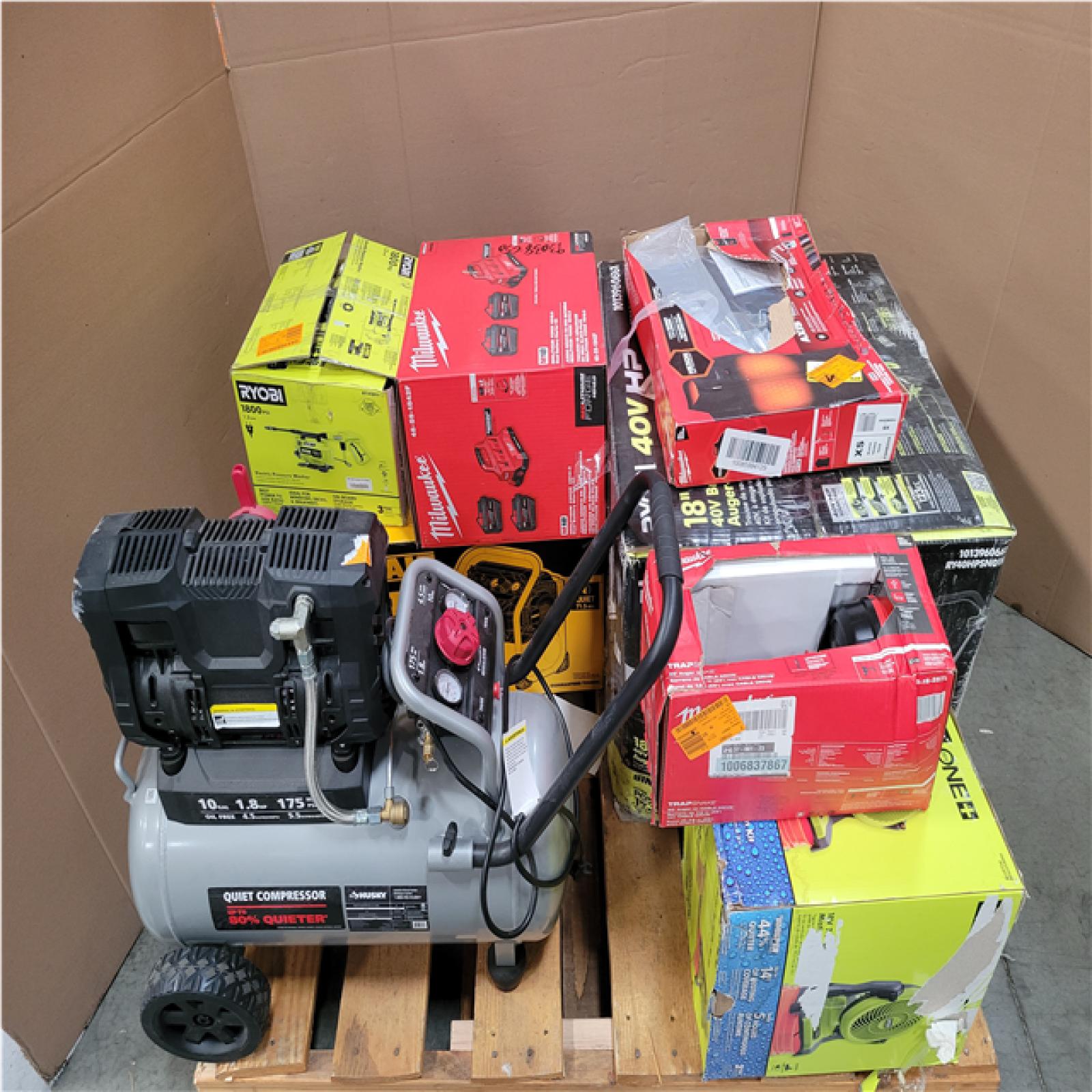 CALIFORNIA AS-IS TOOL PALLET