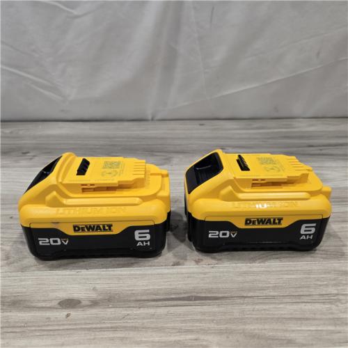 AS-IS DEWALT DCB206-2 6.0Ah 20V MAX Battery (2 Pack)
