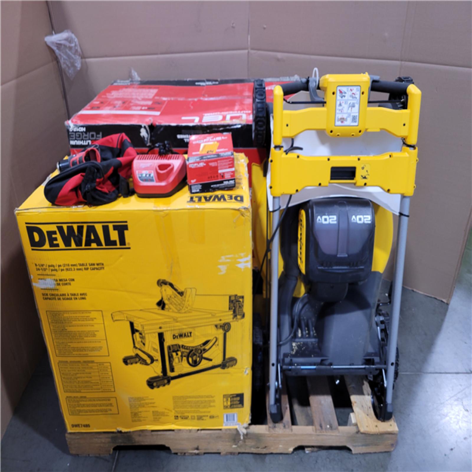 CALIFORNIA AS-IS TOOL PALLET