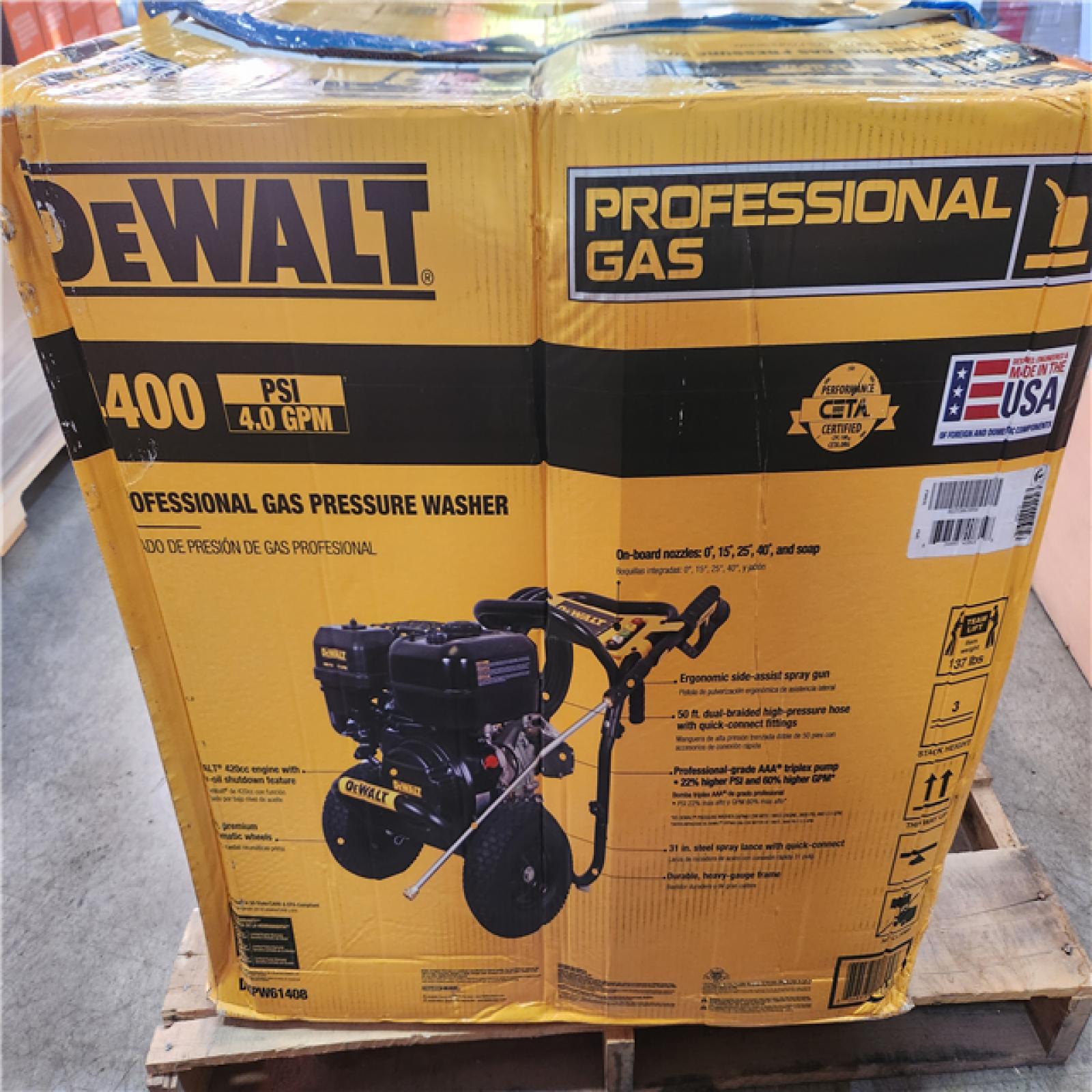 Phoenix NEW DEWALT 4400 PSI 4.0 GPM Cold Water Gas Pressure Washer