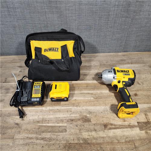 HOUSTON LOCATION - AS-IS DEWALT 20V MAX* XR 1/2 High Torque Impact Wrench W/ BATTERY & CHARGER