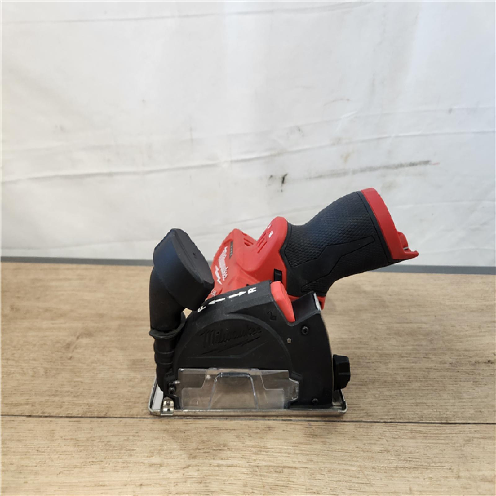 AS-IS- Milwaukee  FUEL 12V Lithium-Ion Brushless Cordless 3 in. Cut Off Saw (Tool-Only)