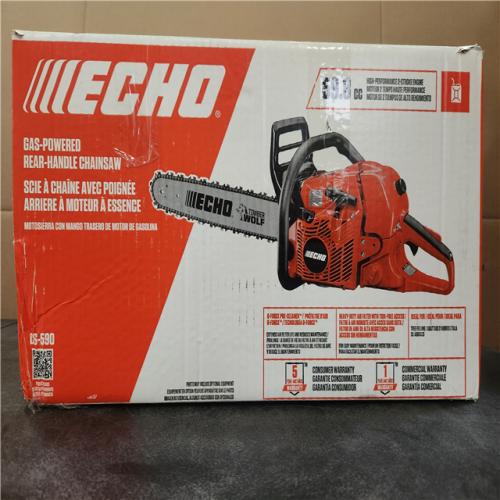 Phoenix LIKE NEW ECHO 20 in. 59.8 cc Gas 2-Stroke Rear Handle Timber Wolf Chainsaw