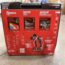 NEW! - Milwaukee M18 FUEL 18V Lithium-Ion Brushless Cordless Hammer Drill and Impact Driver Combo Kit (2-Tool) with 2 Batteries