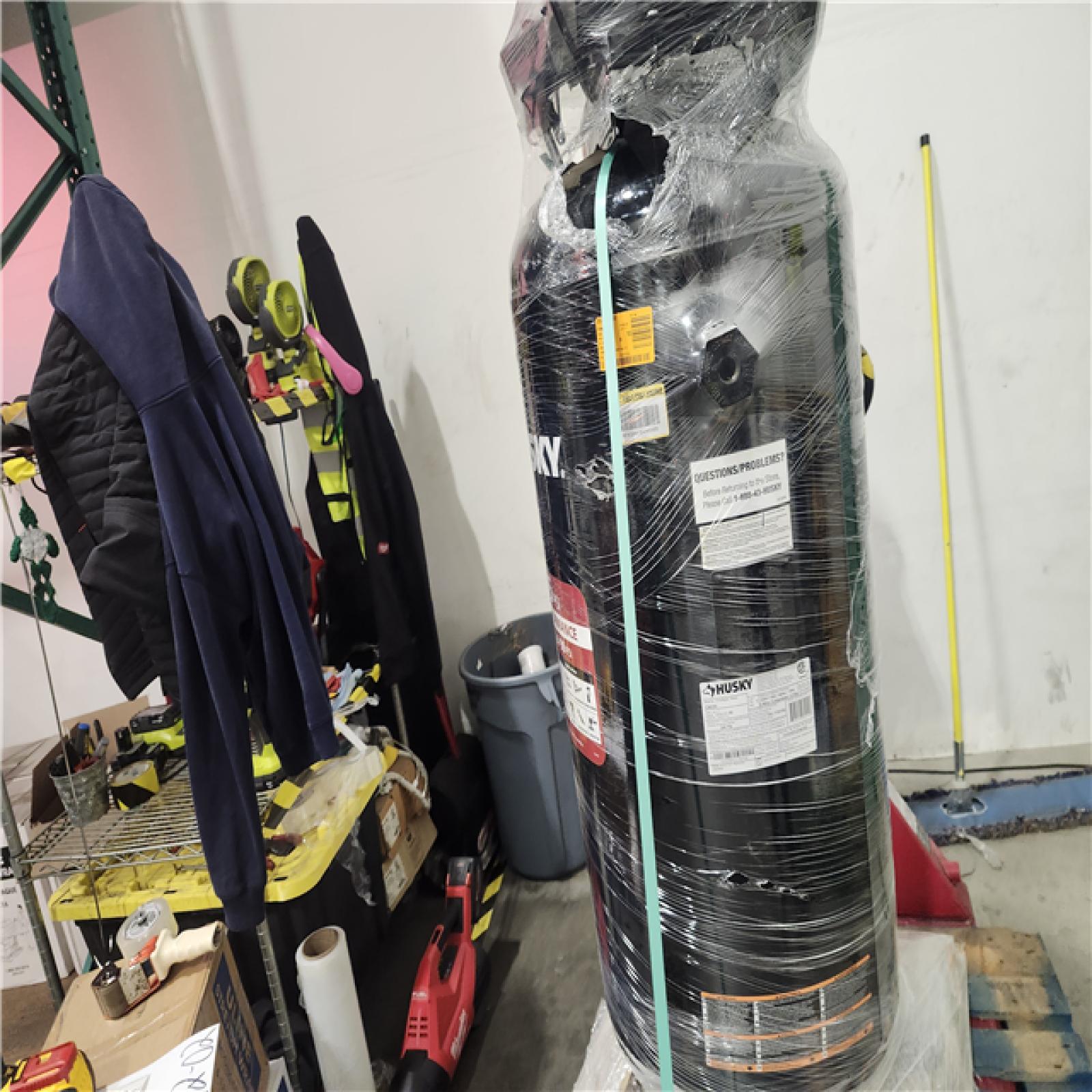 Dallas Location - As-Is Husky 60 Gal. 3.7 HP  175 PSI Electric Air Compressor