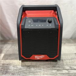 AS-IS Milwaukee Lithium-Ion Cordless PACKOUT Jobsite Radio/Speaker with Built-In Charger
