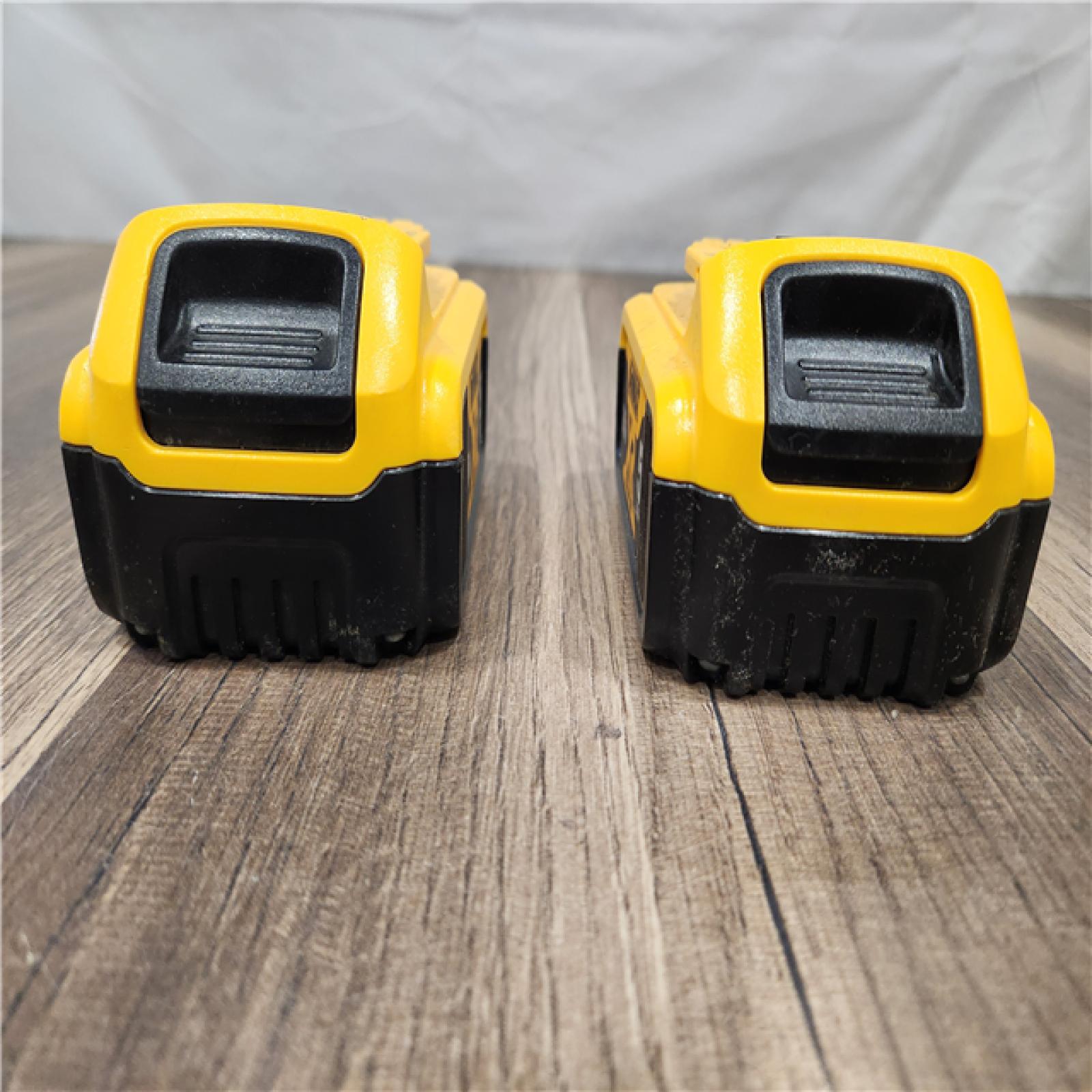 AS-IS - DEWALT 20V MAX XR Premium Lithium-Ion 5.0Ah Battery Pack (2 Pack)