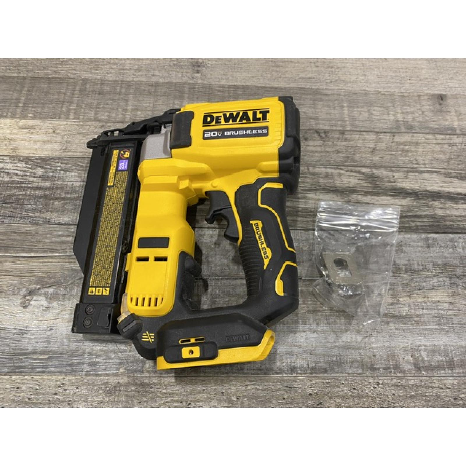 AS-IS DEWALT ATOMIC 20V MAX Lithium Ion Cordless 23 Gauge Pin Nailer (Tool Only)