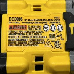 AS-IS DEWALT 20V Compact Cordless 1/2 in. Hammer Drill (Tool-Only)