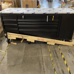DALLAS LOCATION- AS-IS HUSKY 108 in. W x 24 in. D 9-Drawer Heavy-Duty Mobile Workbench